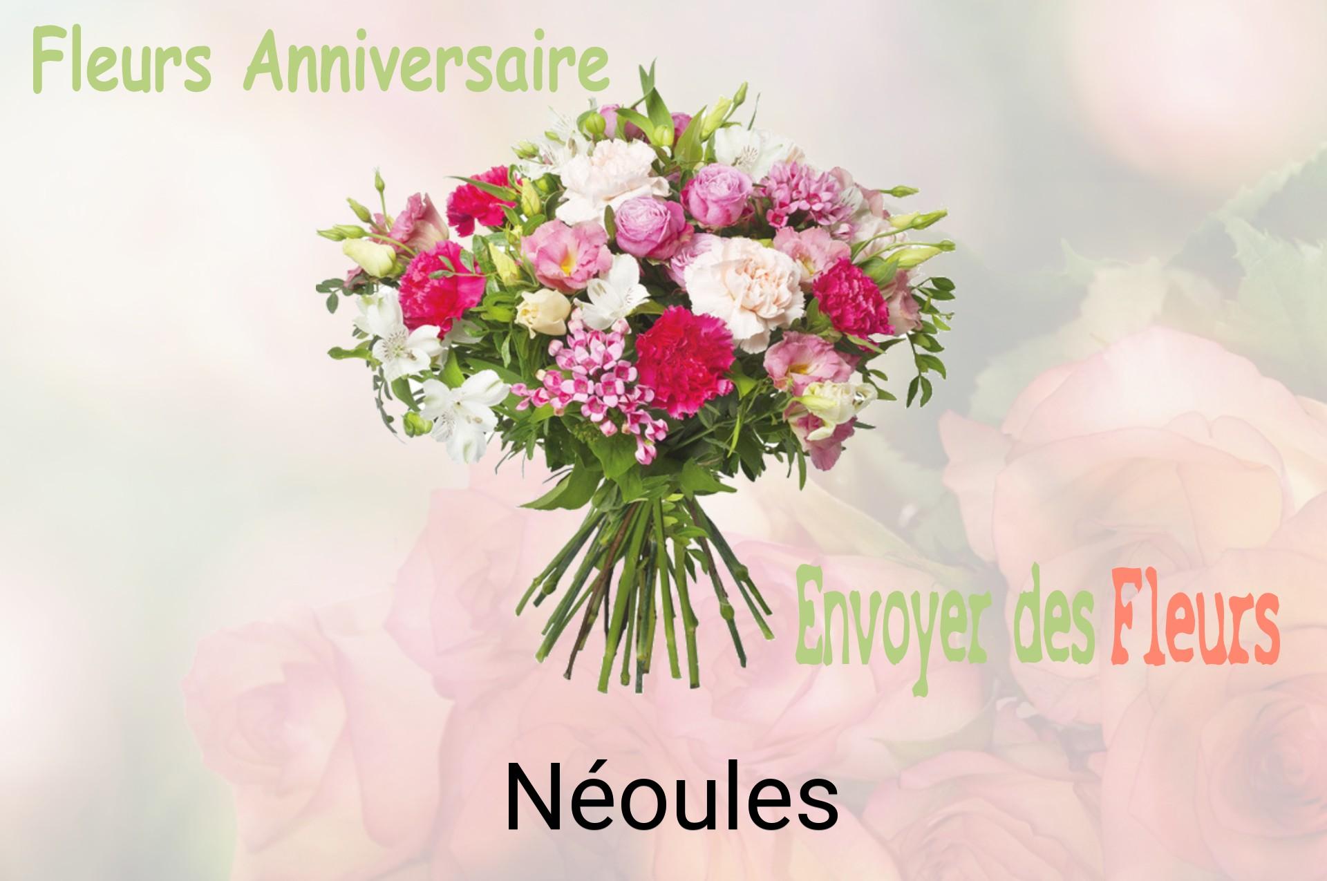 Bouquet de fleurs d’anniversaire livré à Néoules